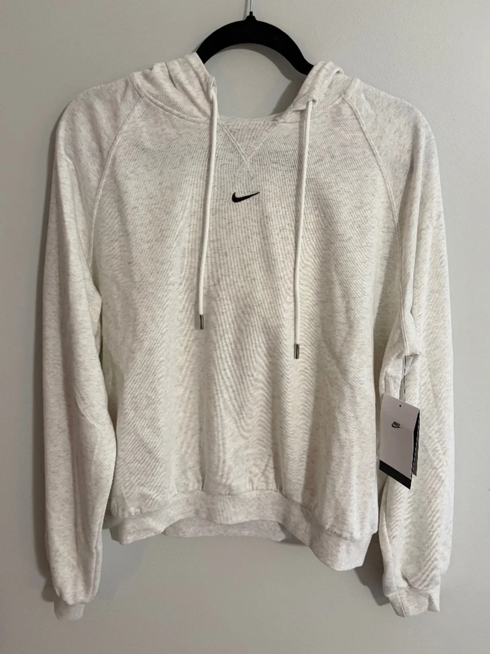 Nike light heather grey hoodie